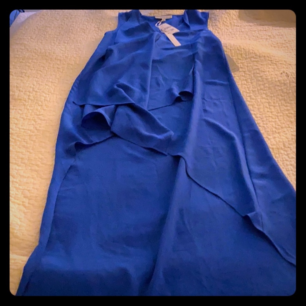 NEVER WORN, TAG STILL ON, high low dress
